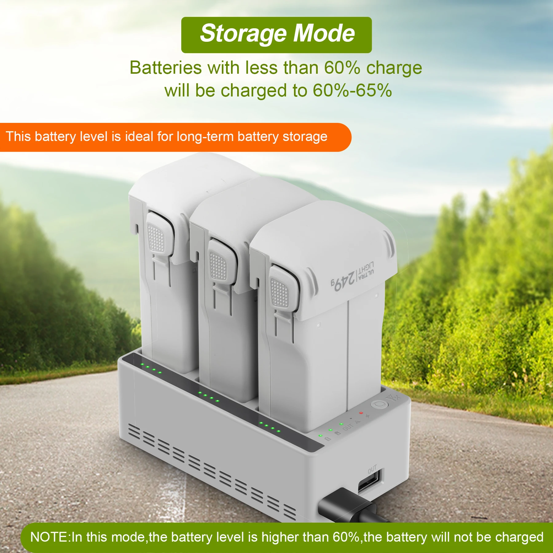 Charger Hub for DJI LITO 1 X1  - Drone Charging Hub ulasan dan harga