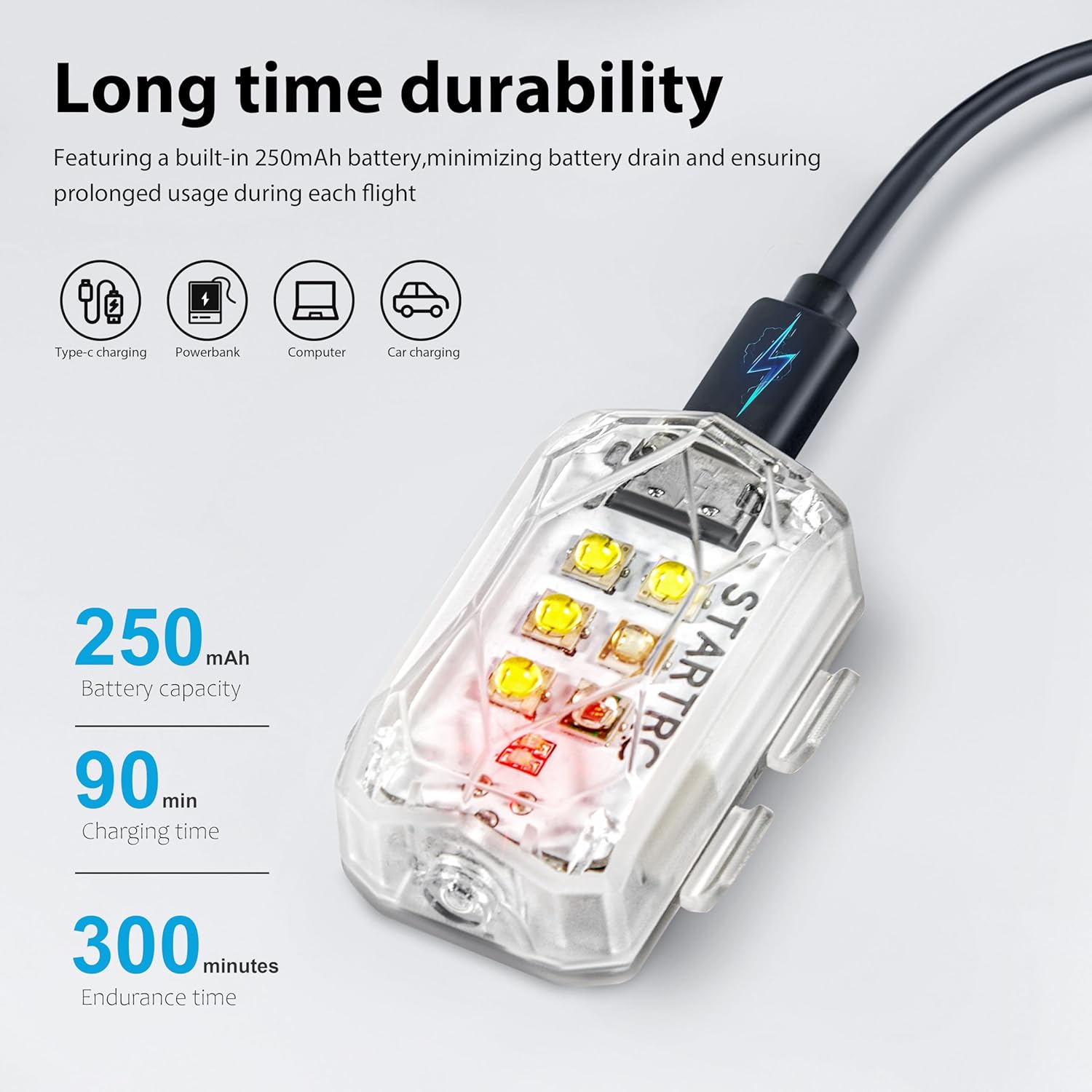 STARTRC Drone Strobe Light Ant - Drone Strobe Light ulasan dan harga