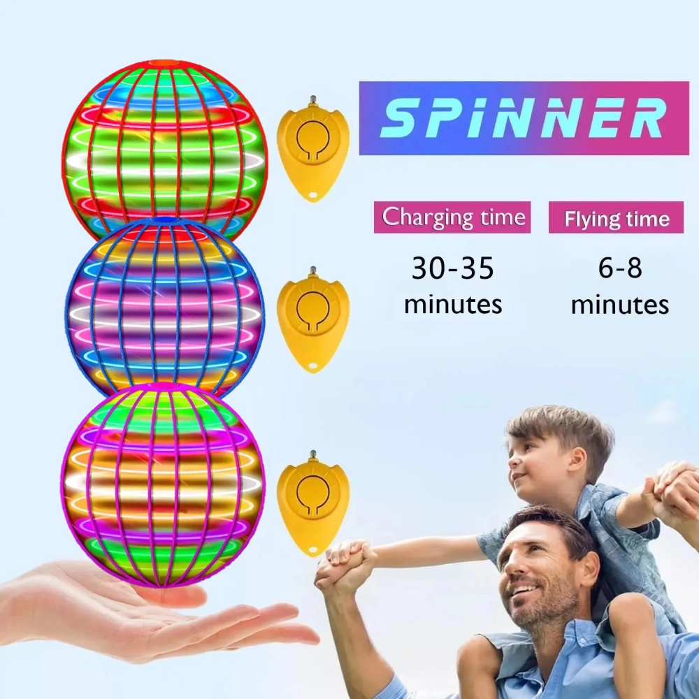Flying Orb Boomerang Ball LED  - Drone Beacon Light ulasan dan harga