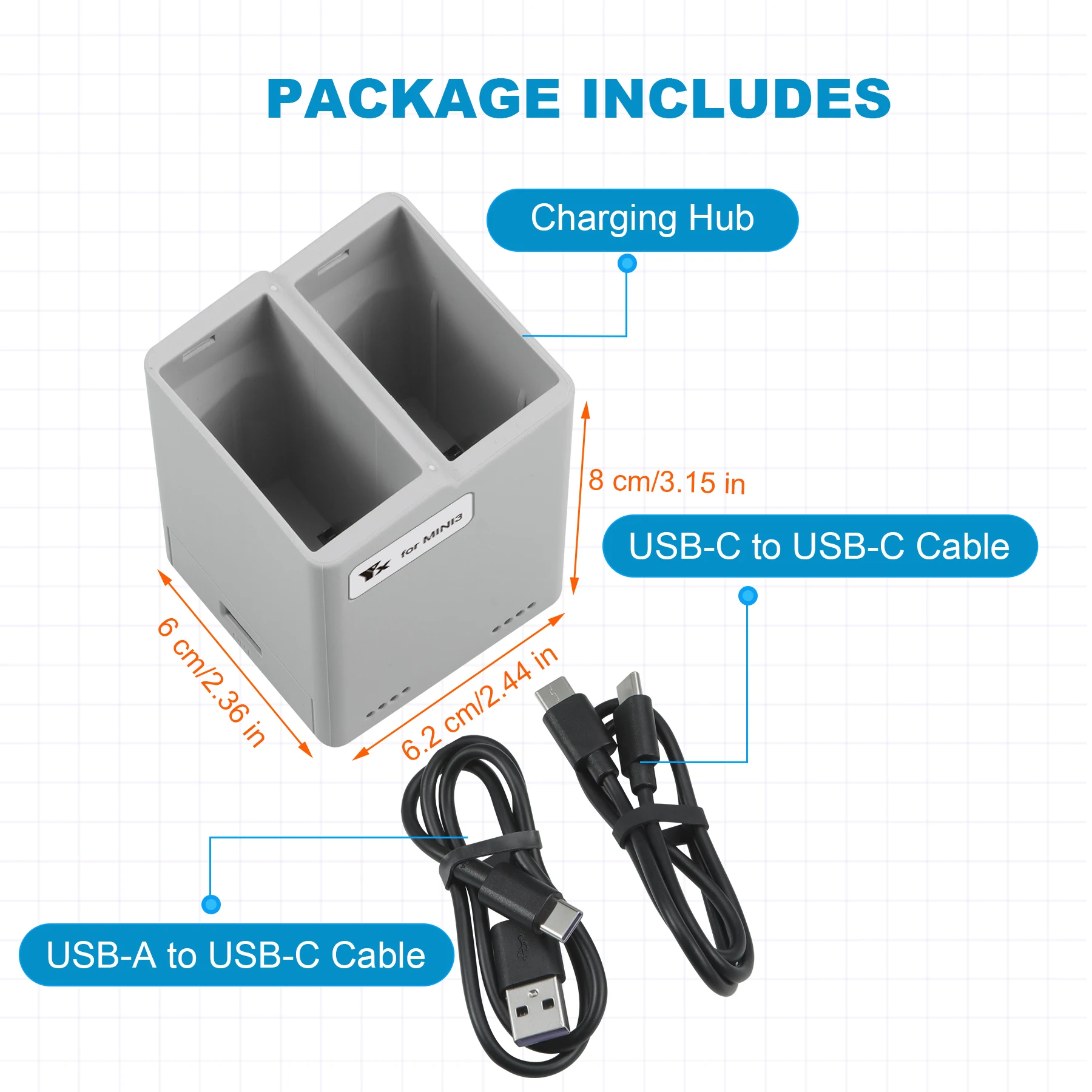 Charger Hub for DJI Mini 4 Pro - Drone Charging Hub ulasan dan harga