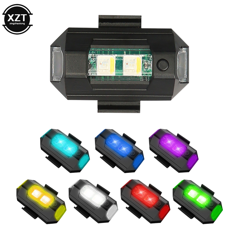 USB LED Anti-Collision Drone S - Drone Strobe Light ulasan dan harga