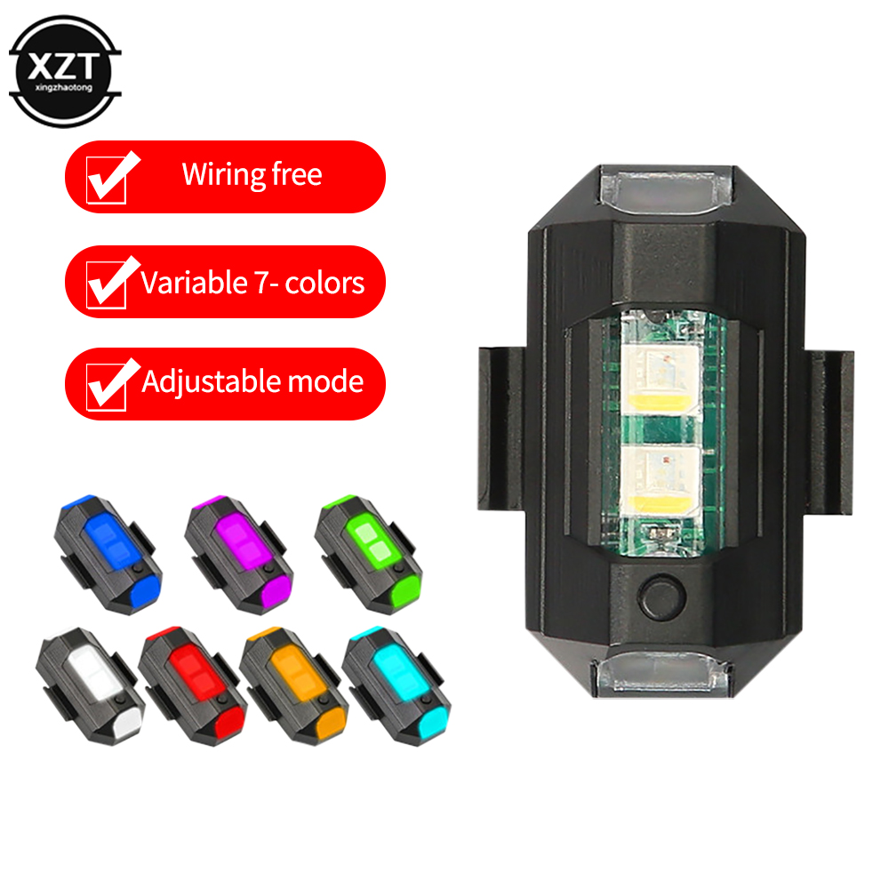 USB LED Anti-Collision Drone S - Drone Strobe Light ulasan dan harga