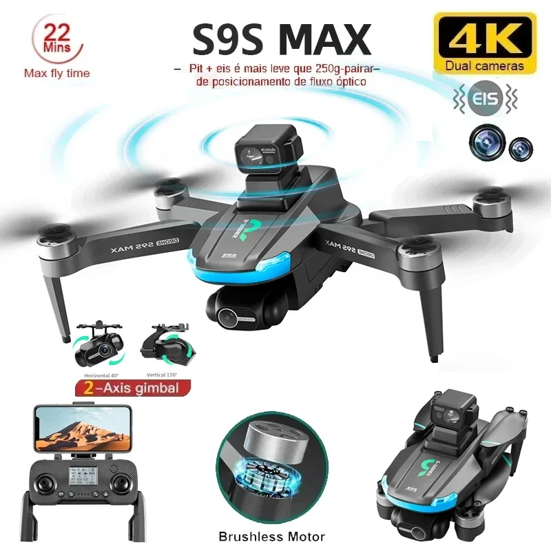 NEW S9S MAX MINI Drone 4K 2-Ax - Drone Remote Controller Lanyard ulasan dan harga