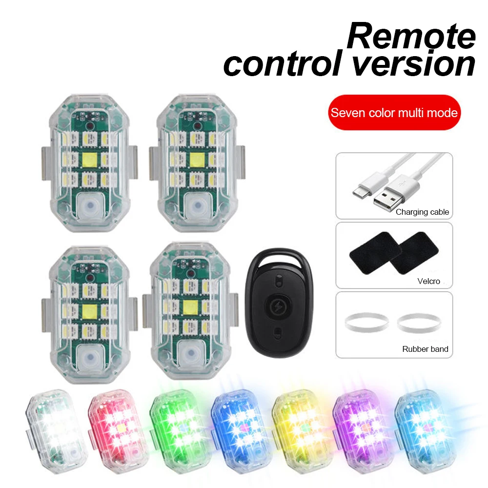 Wireless Remote Control LED Ai - Drone Strobe Light ulasan dan harga