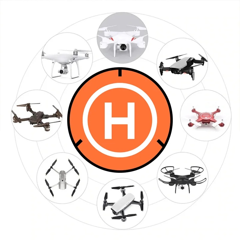 Foldable Landing Pad 55cm for  - Drone Landing Pad ulasan dan harga