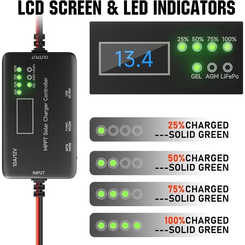 MPPT Solar Charge Controller 1 - Drone Solar Charger ulasan dan harga