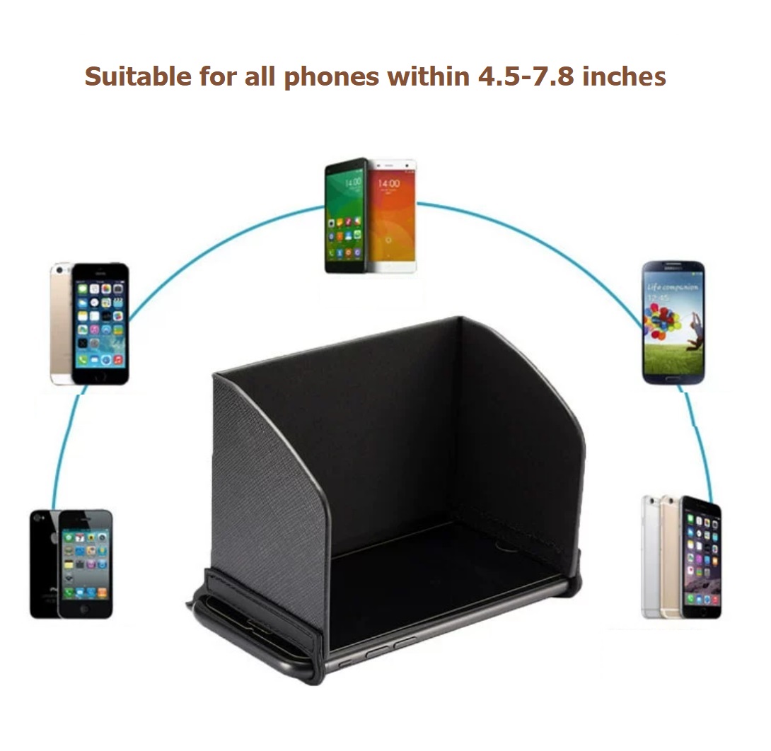 4.5-7.8inch Drone UAV Monitor  - Drone Sun Shade ulasan dan harga