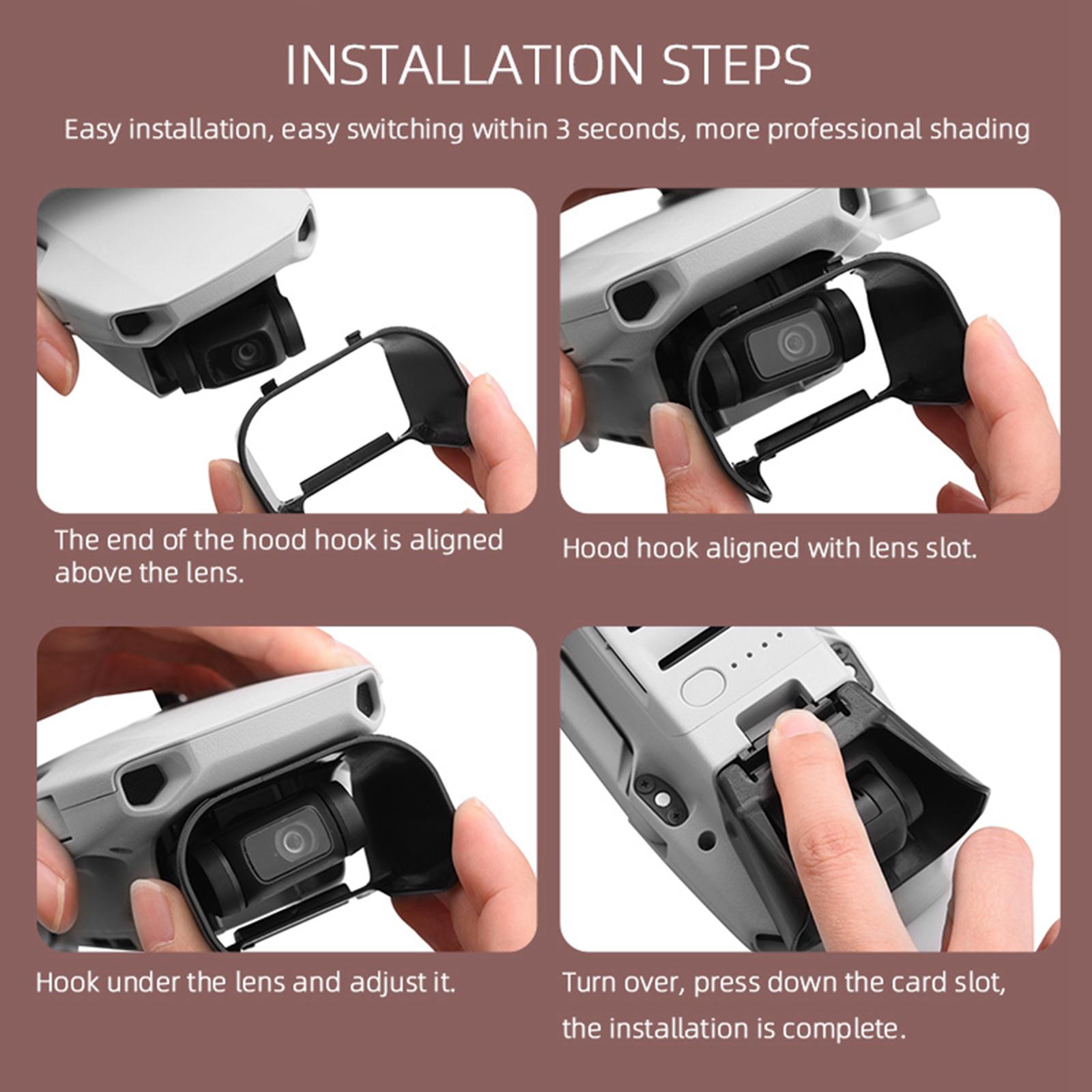 Lens Camera Hood Gimbal Sunsha - Drone Sun Shade ulasan dan harga