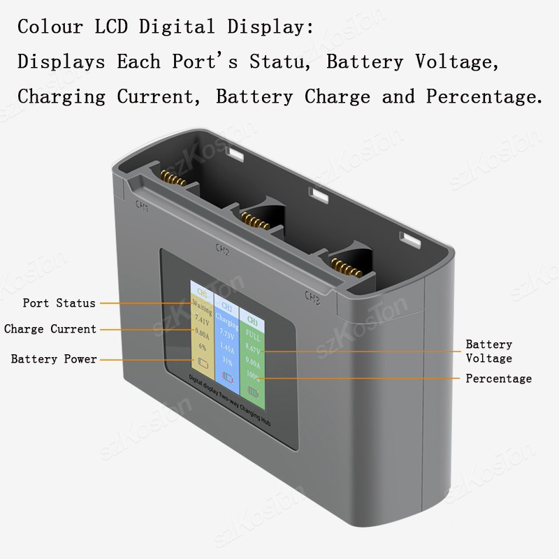 For DJI Mavic Mini 2/SE Mini 4 - Drone Charging Hub ulasan dan harga