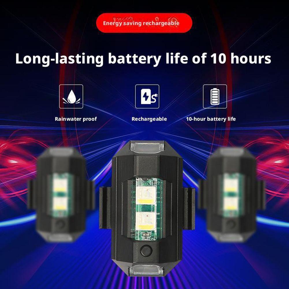 2PCS Mini LED Strobe Lights De - Drone Strobe Light ulasan dan harga
