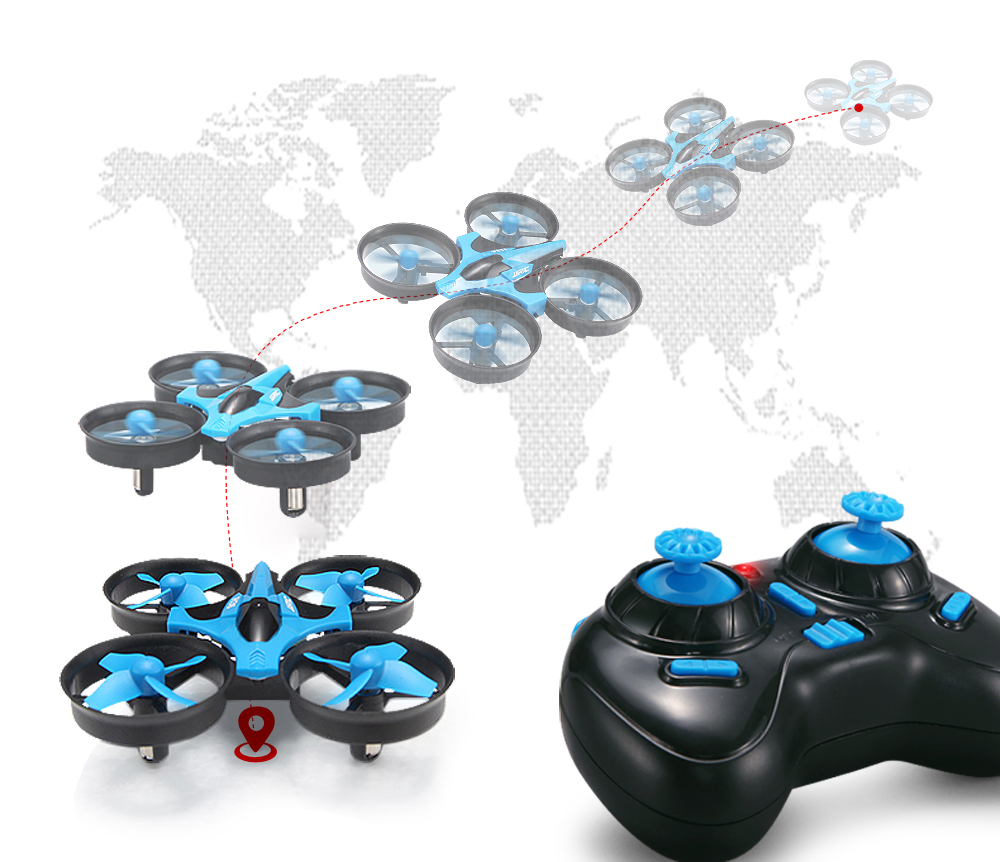 JJRC H36 Mini Rc Drone 4ch 6-A - Drone Remote Controller Lanyard ulasan dan harga
