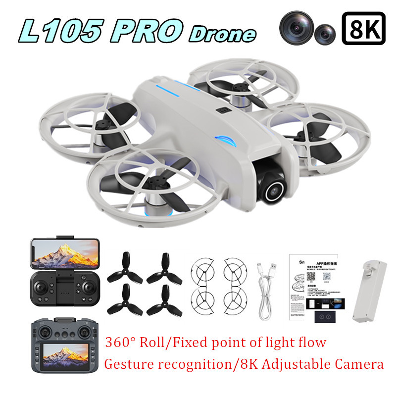 L105 PRO Drone Duel 8k Lens Fu - Drone Battery Adapter ulasan dan harga